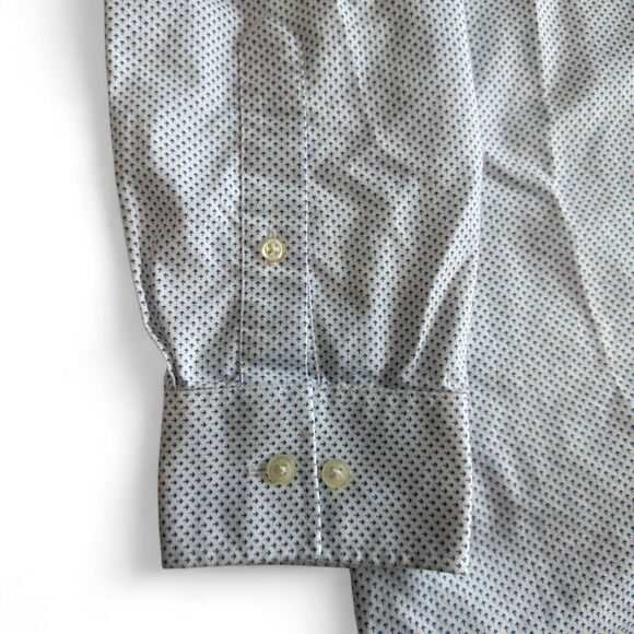 Van Heusen‎ Flex | Men's Dress Shirt | Size 17 32/33 | Regular Fit Stretch - Picture 6 of 7